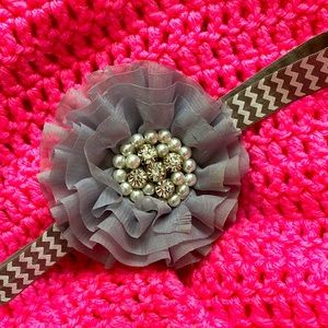 Handmade flower Headband made by me